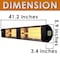 Dr Infrared Heater Black 3000-Watt, 240-Volt Indoor/Outdoor Electric Carbon Infrared Patio Heater with Remote Control DR-239 - alternate 6
